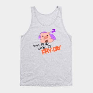 Fry Day Pig Tank Top